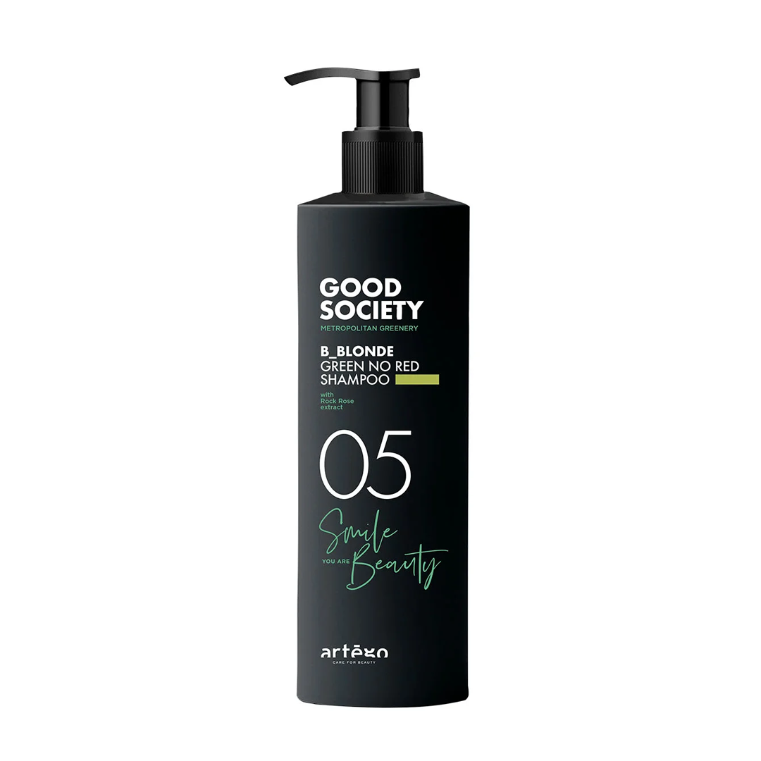 GOOD SOCIETY 05 B_BLONDE GREEN NO RED SHAMPOO 1000ml