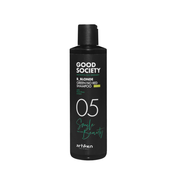 GOOD SOCIETY 05 B_BLONDE GREEN NO RED SHAMPOO 250ml